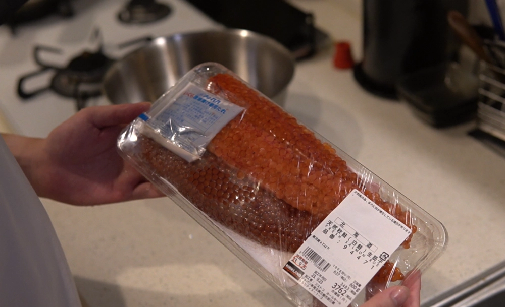 costco买回来的鲑鱼子